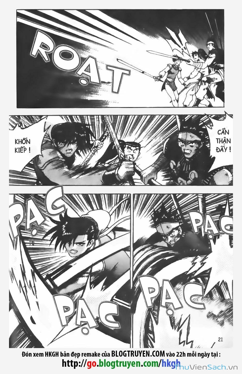 Truyện Tranh Hiệp Khách Giang Hồ trang 4