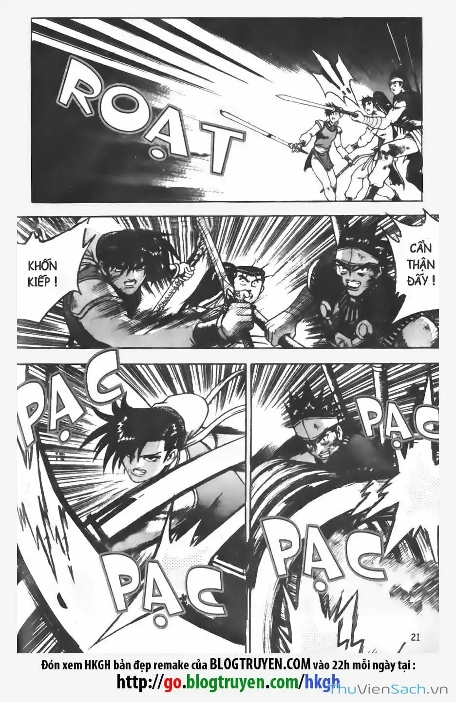 Truyện Tranh Hiệp Khách Giang Hồ trang 4