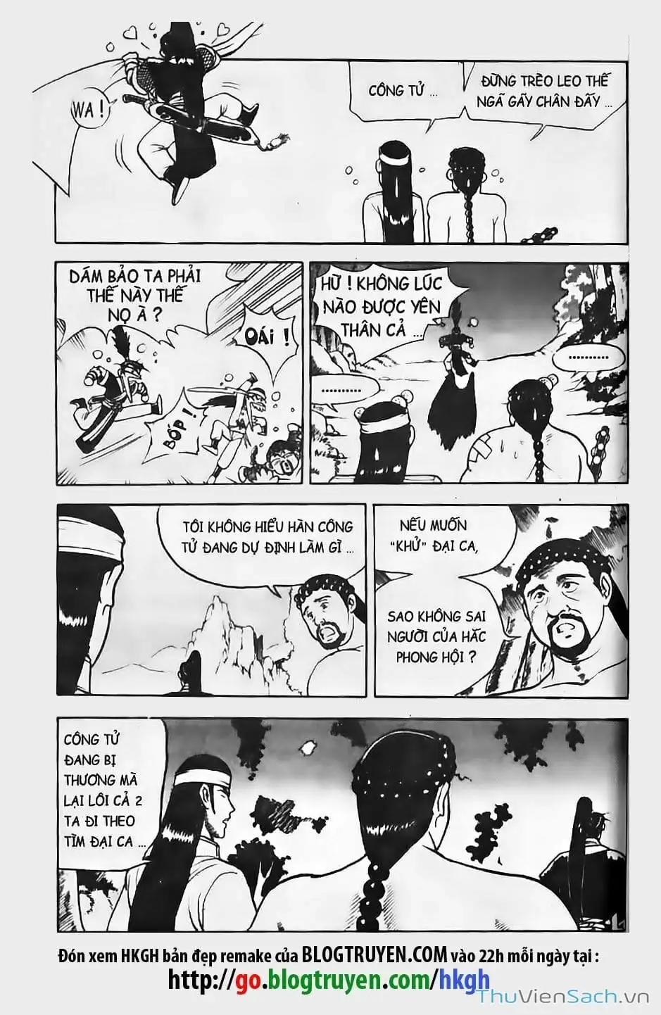 Truyện Tranh Hiệp Khách Giang Hồ trang 4