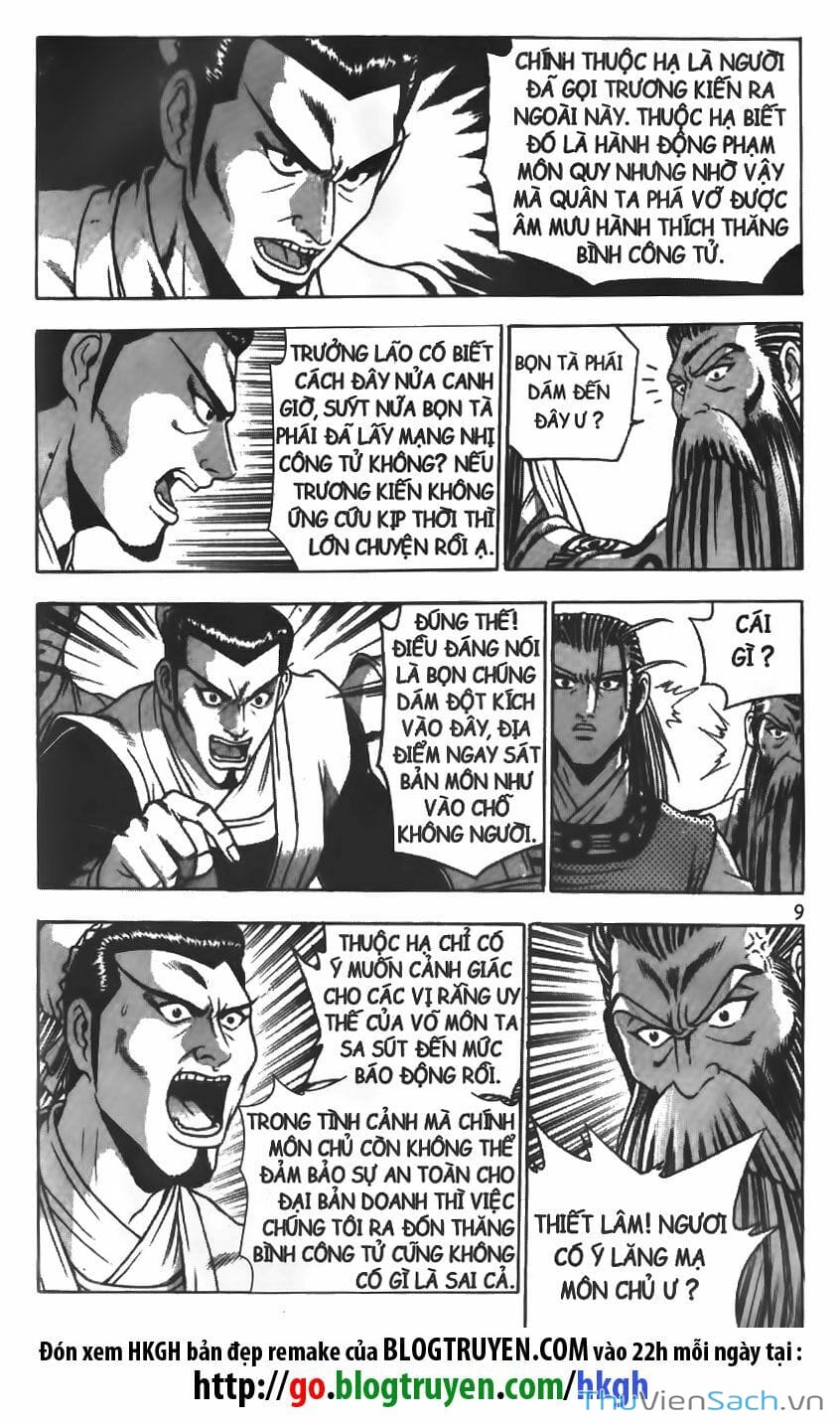 Truyện Tranh Hiệp Khách Giang Hồ trang 4