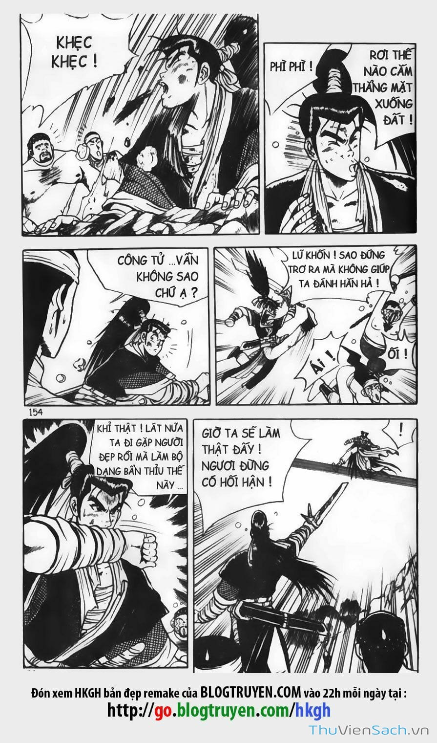 Truyện Tranh Hiệp Khách Giang Hồ trang 4