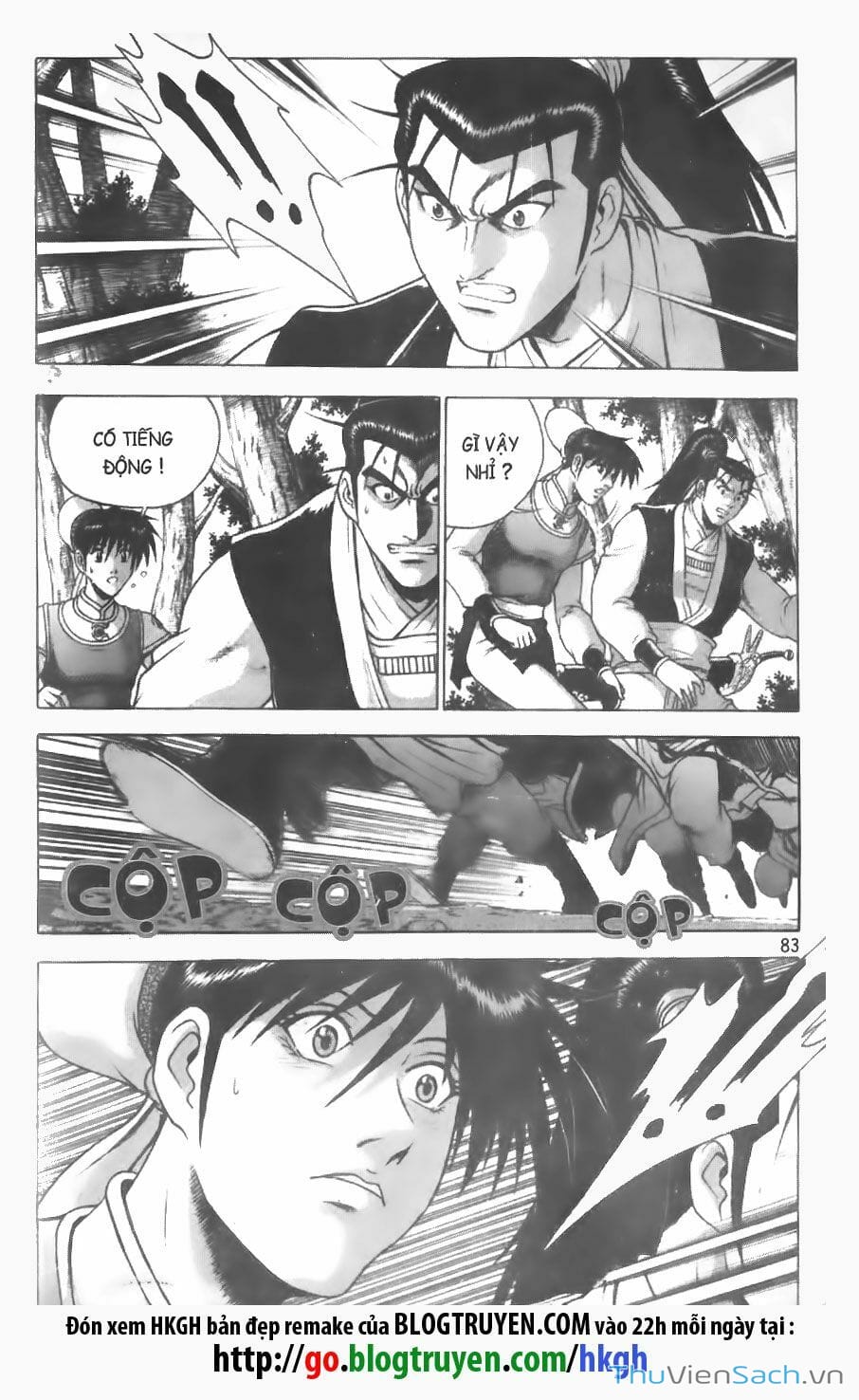 Truyện Tranh Hiệp Khách Giang Hồ trang 4