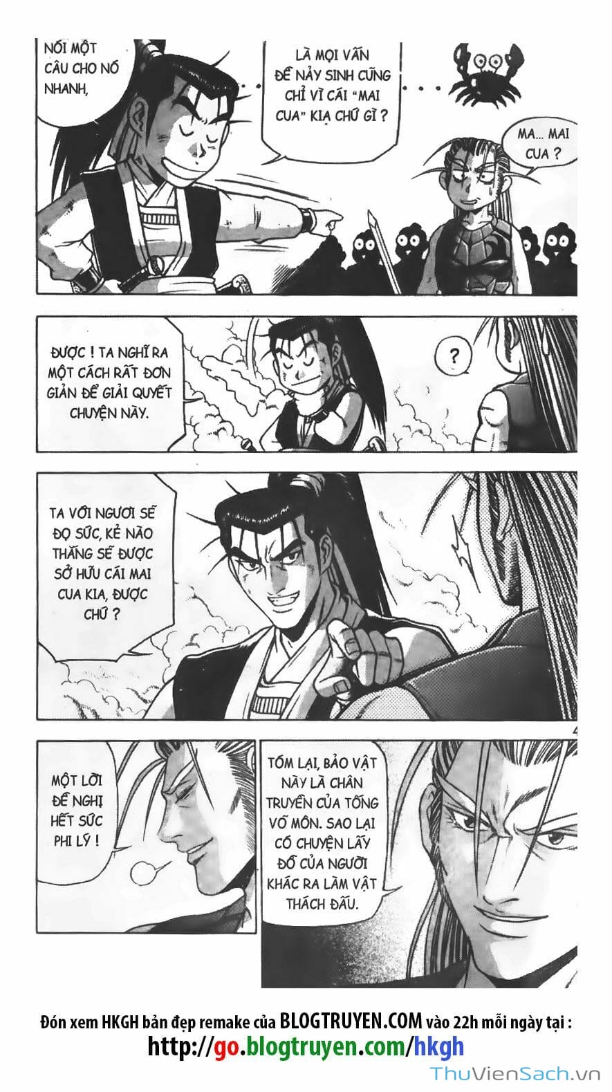 Truyện Tranh Hiệp Khách Giang Hồ trang 4