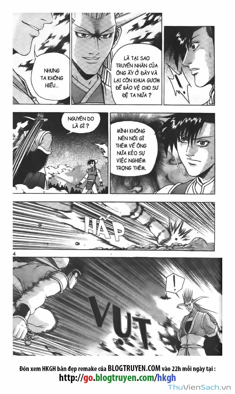 Truyện Tranh Hiệp Khách Giang Hồ trang 4