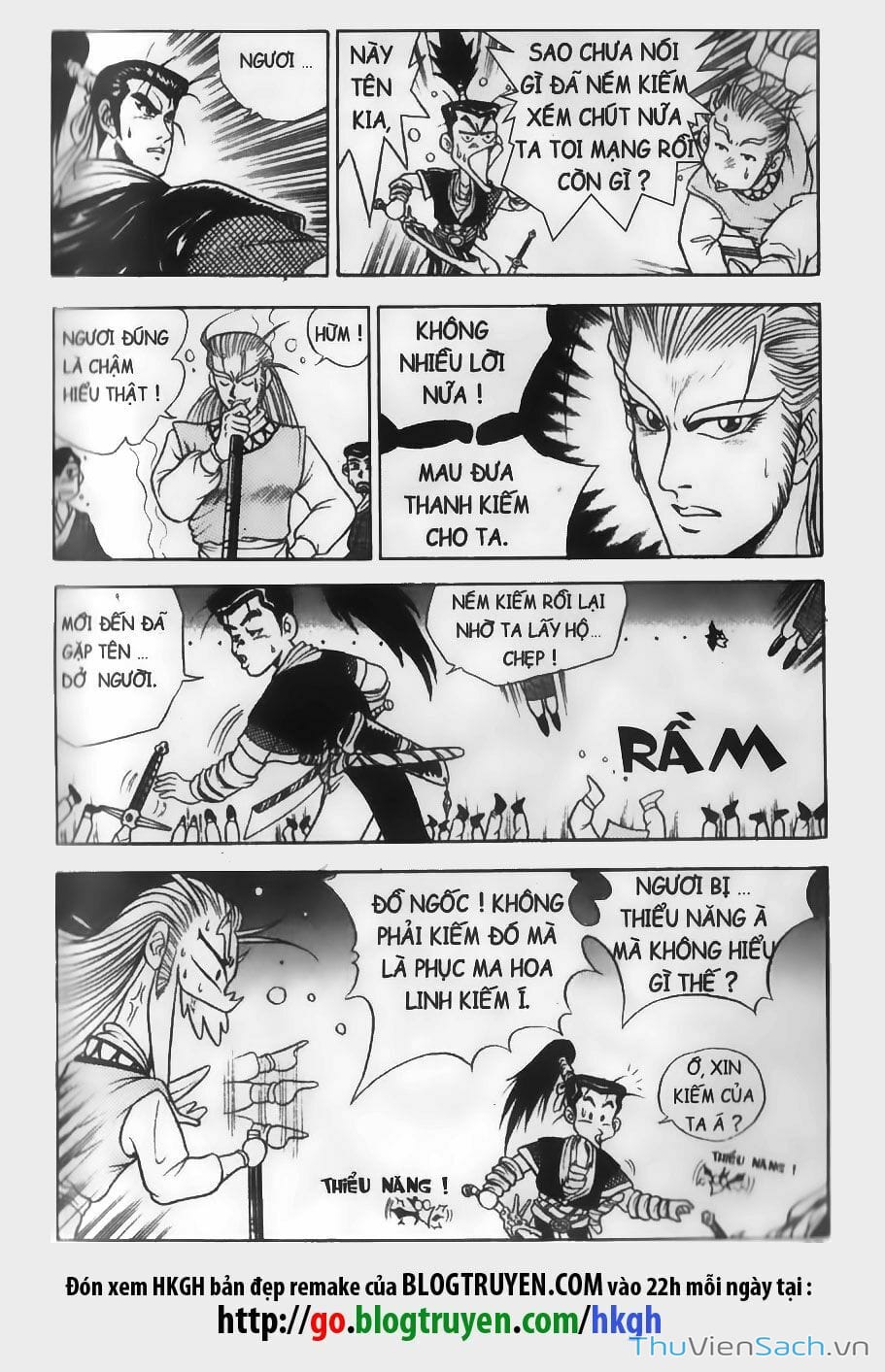 Truyện Tranh Hiệp Khách Giang Hồ trang 4