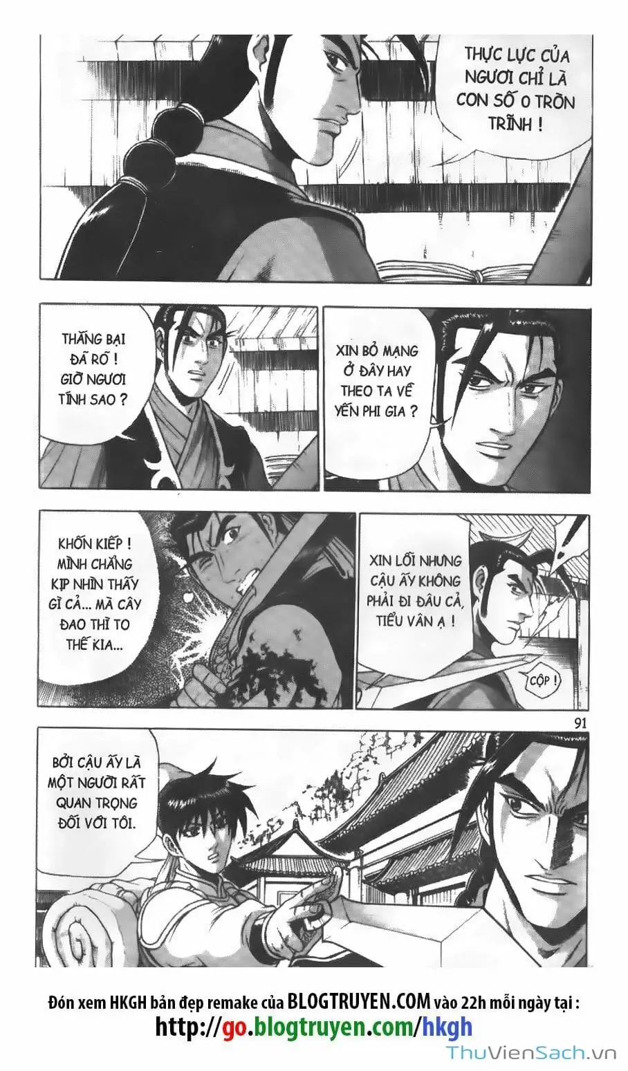 Truyện Tranh Hiệp Khách Giang Hồ trang 4