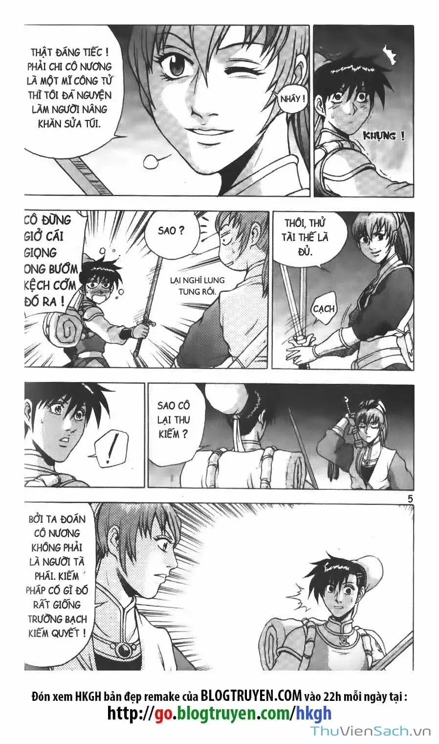 Truyện Tranh Hiệp Khách Giang Hồ trang 4