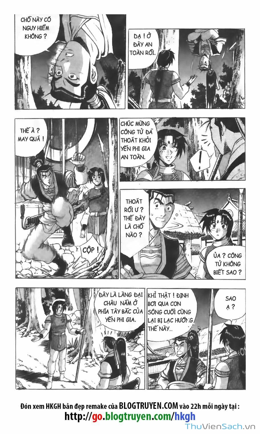 Truyện Tranh Hiệp Khách Giang Hồ trang 4