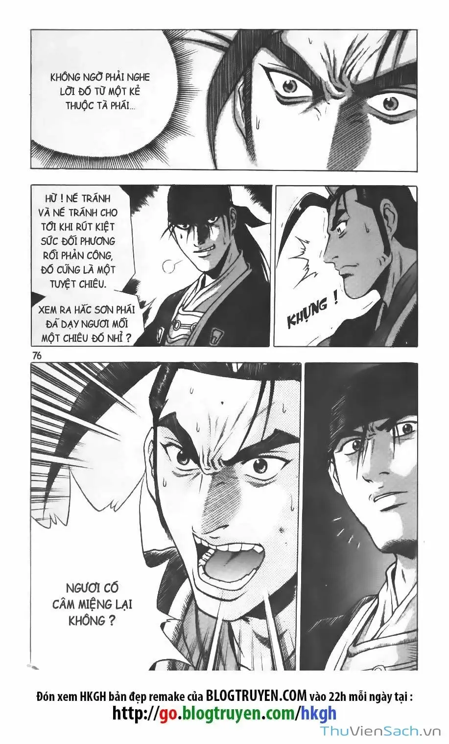 Truyện Tranh Hiệp Khách Giang Hồ trang 4