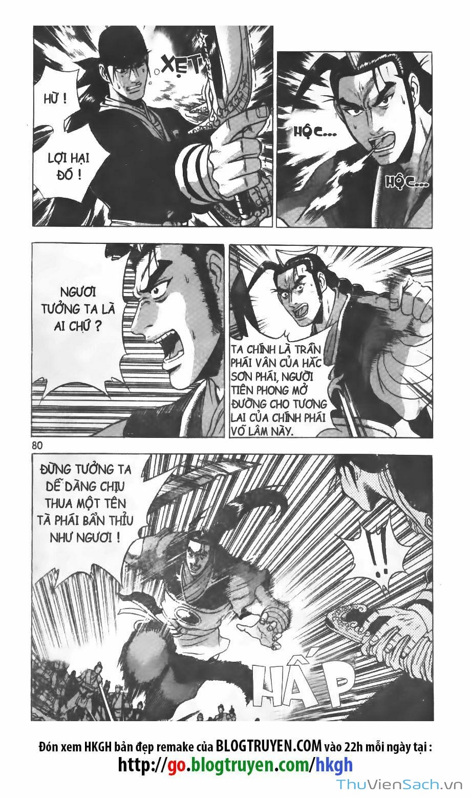 Truyện Tranh Hiệp Khách Giang Hồ trang 4