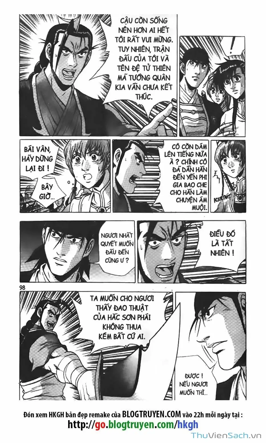 Truyện Tranh Hiệp Khách Giang Hồ trang 4