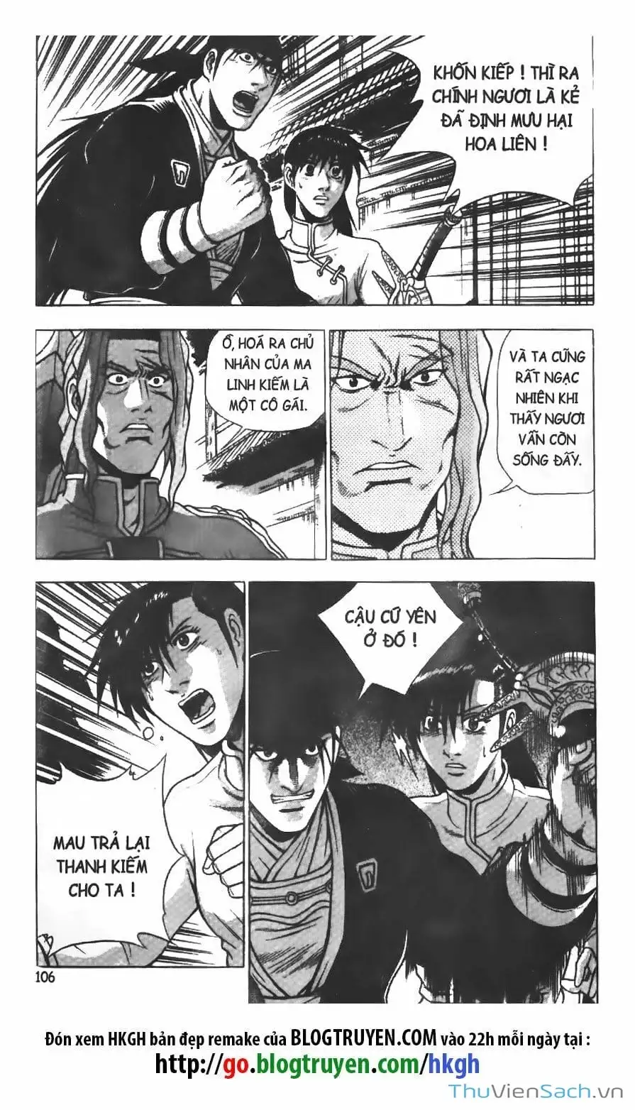 Truyện Tranh Hiệp Khách Giang Hồ trang 4