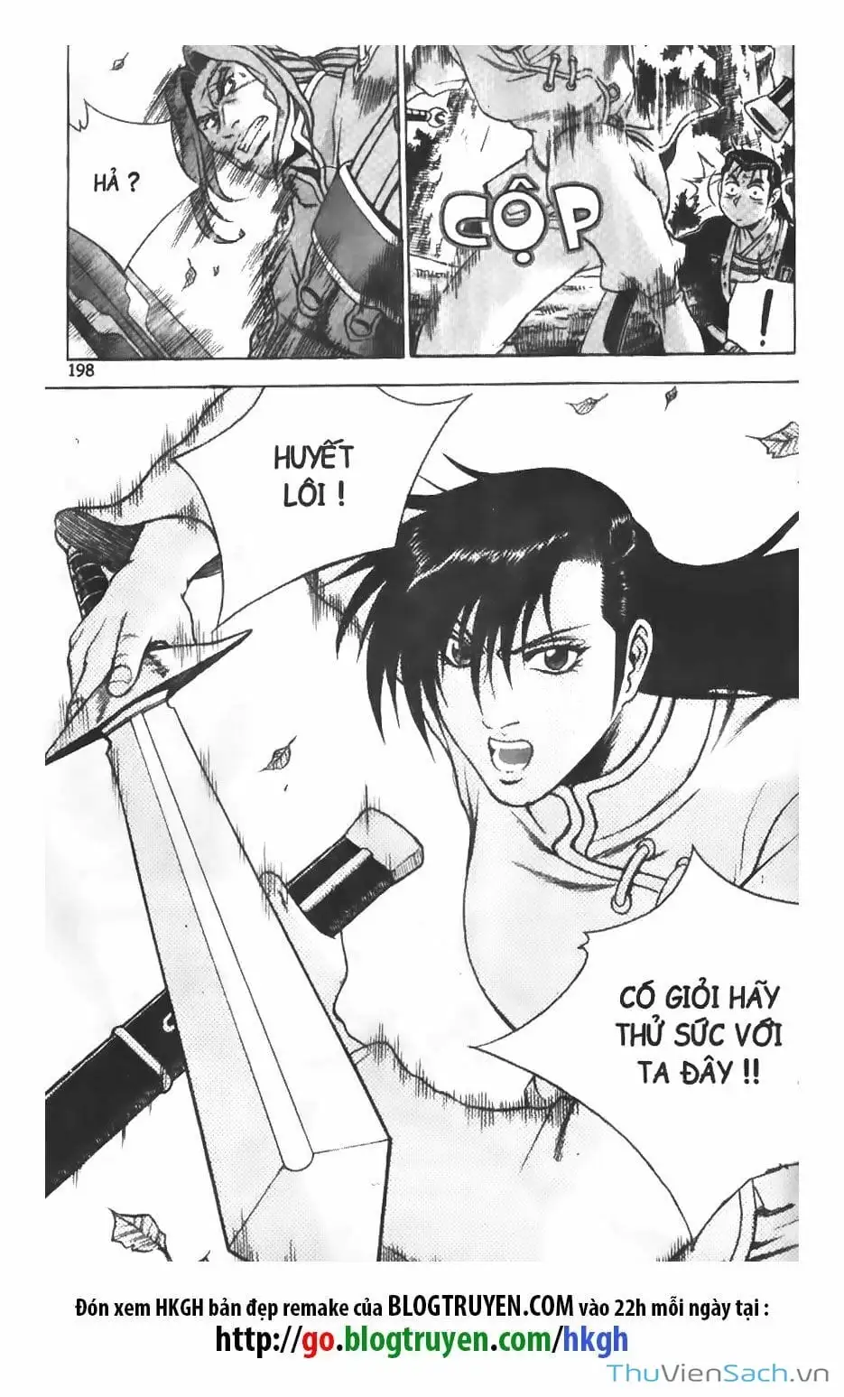 Truyện Tranh Hiệp Khách Giang Hồ trang 4