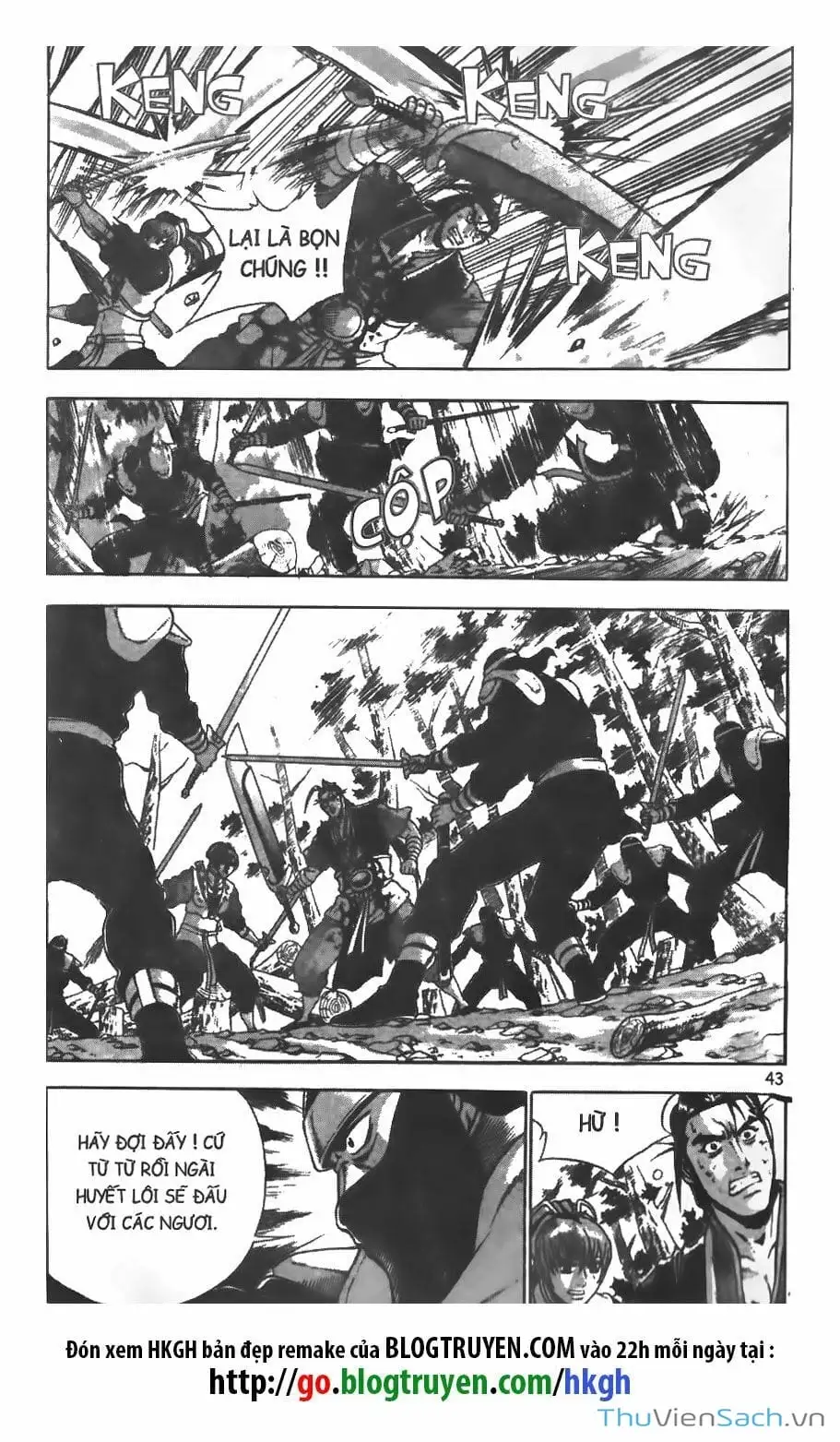 Truyện Tranh Hiệp Khách Giang Hồ trang 4