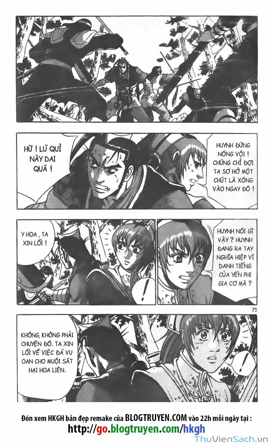 Truyện Tranh Hiệp Khách Giang Hồ trang 4