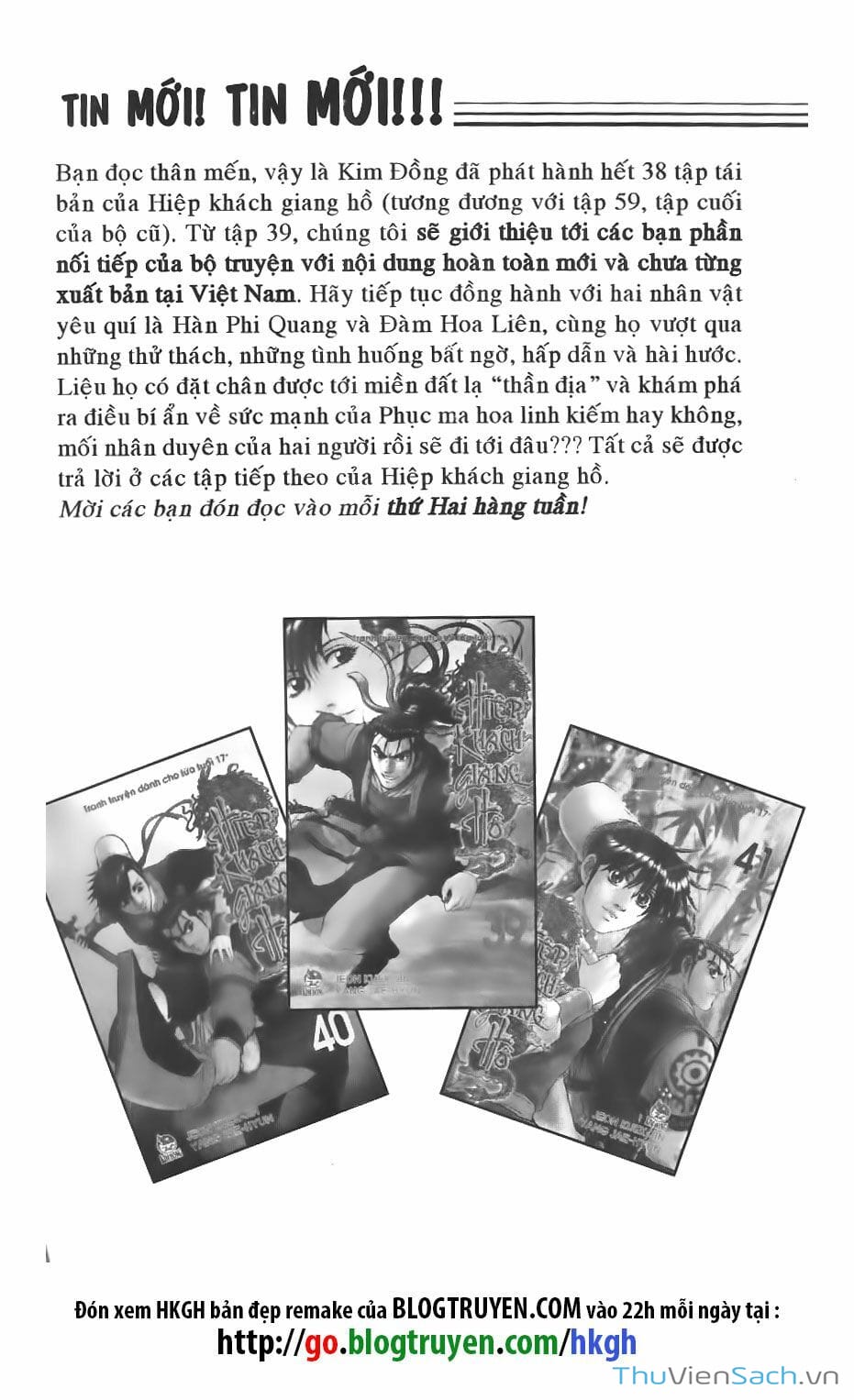 Truyện Tranh Hiệp Khách Giang Hồ trang 4