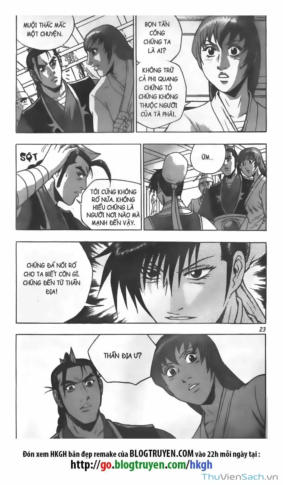 Truyện Tranh Hiệp Khách Giang Hồ trang 4