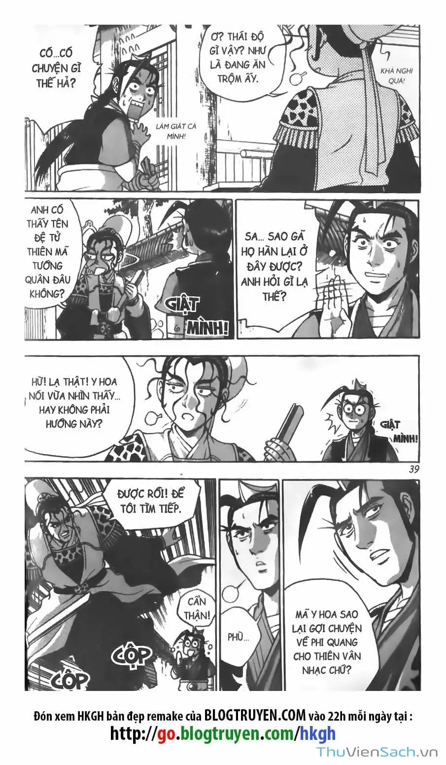 Truyện Tranh Hiệp Khách Giang Hồ trang 4