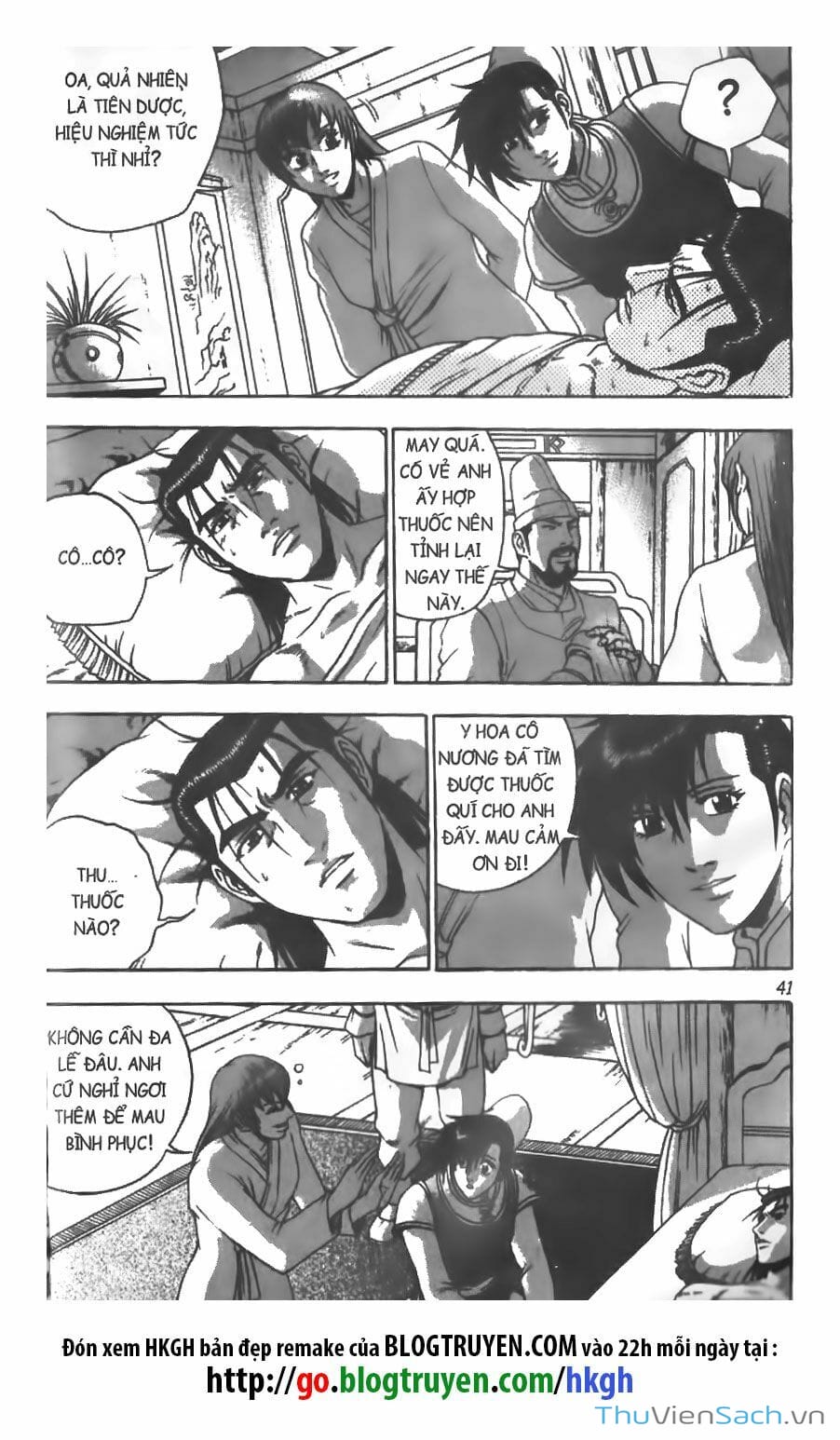Truyện Tranh Hiệp Khách Giang Hồ trang 4