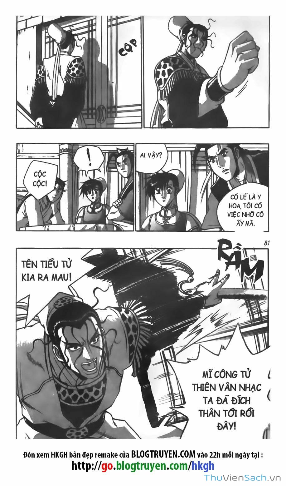 Truyện Tranh Hiệp Khách Giang Hồ trang 4