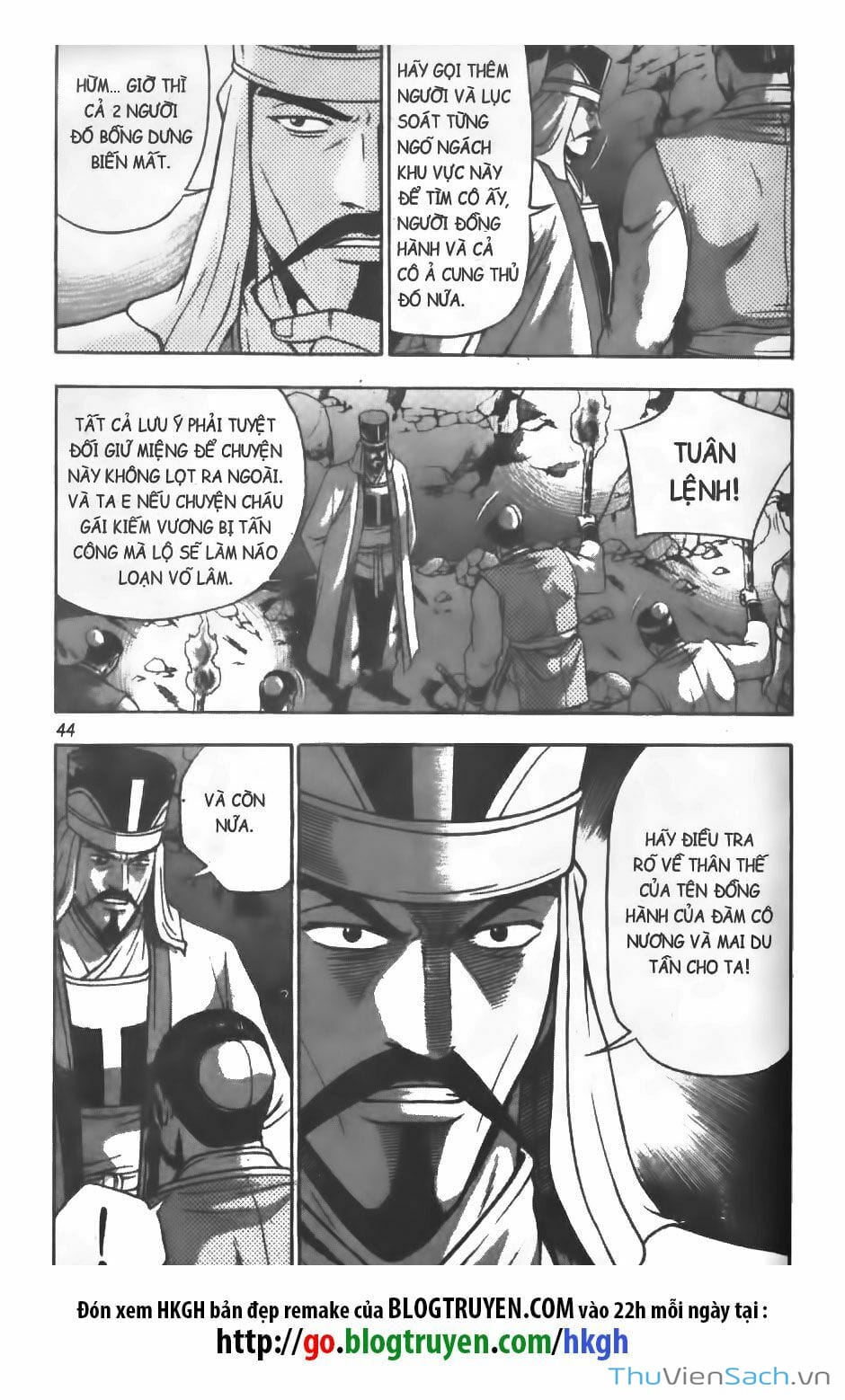 Truyện Tranh Hiệp Khách Giang Hồ trang 4