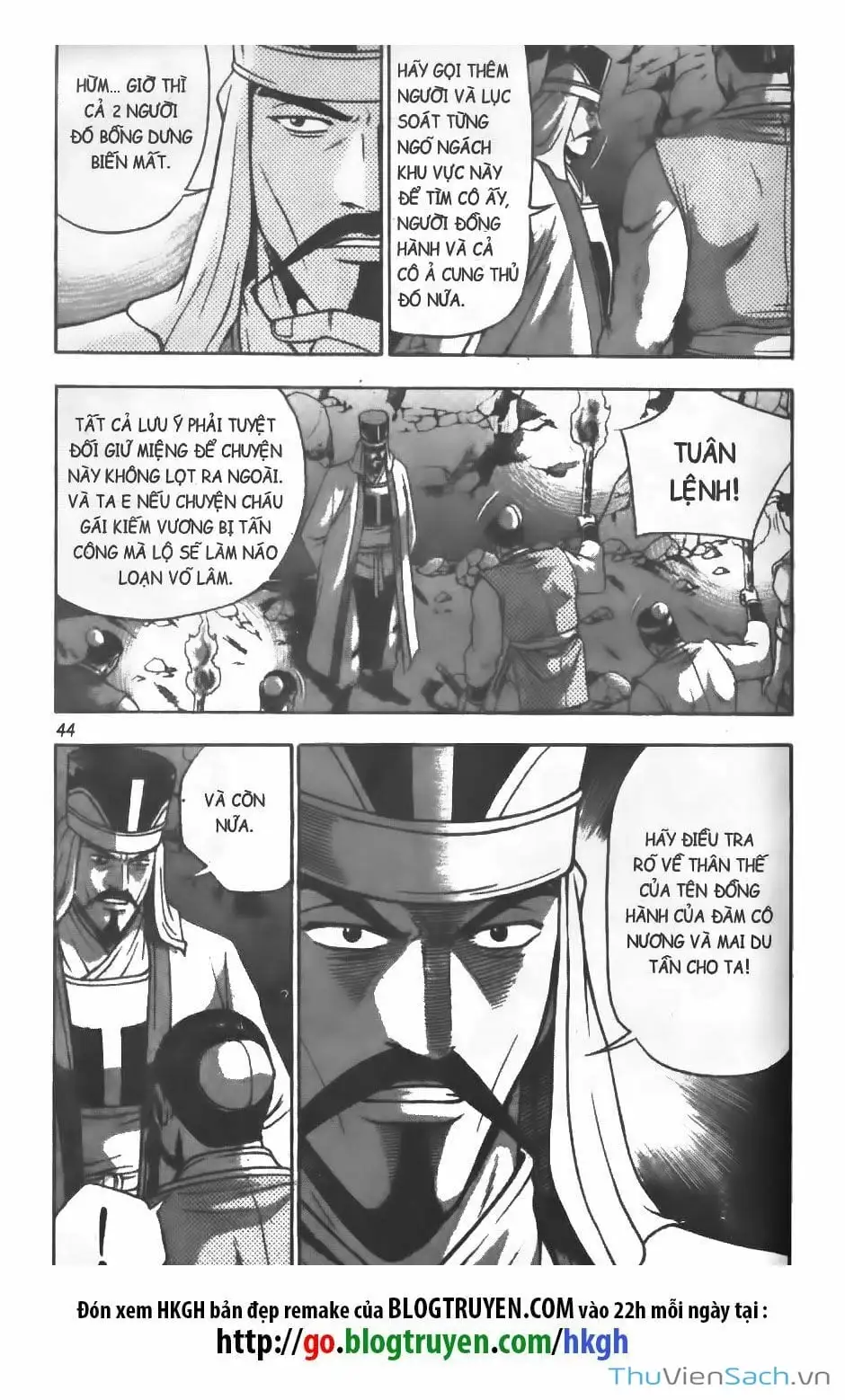 Truyện Tranh Hiệp Khách Giang Hồ trang 4