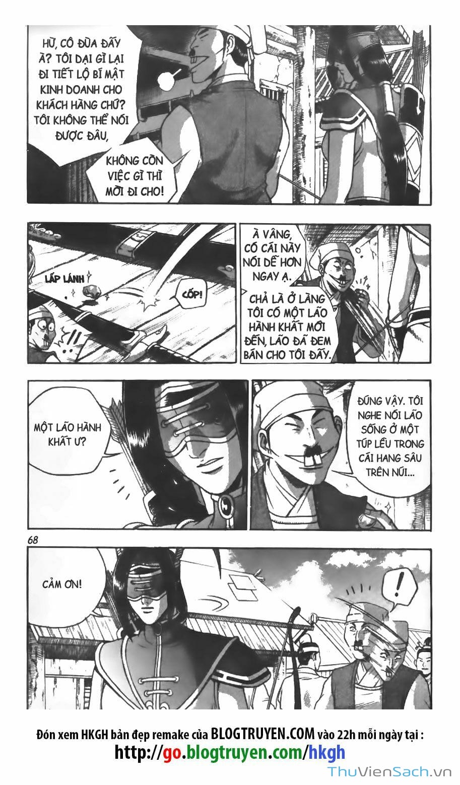 Truyện Tranh Hiệp Khách Giang Hồ trang 4