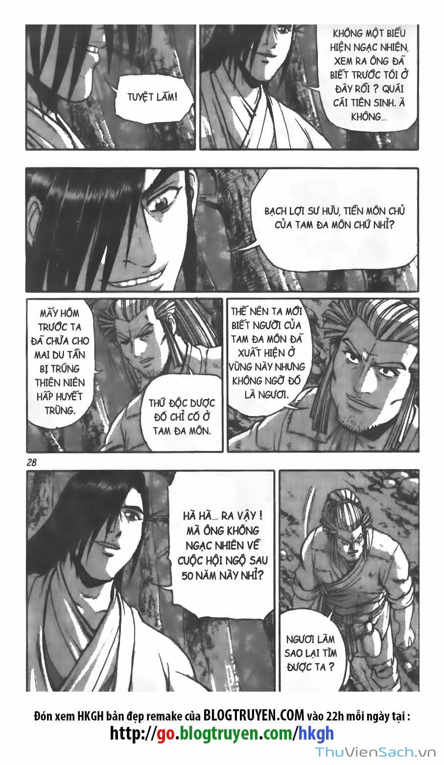 Truyện Tranh Hiệp Khách Giang Hồ trang 4