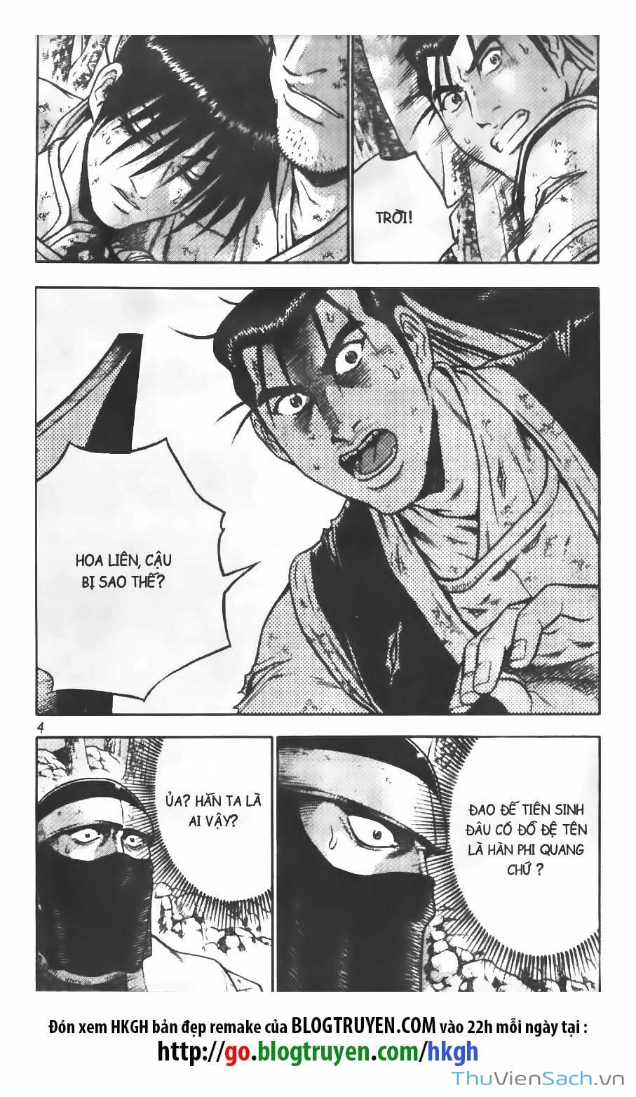 Truyện Tranh Hiệp Khách Giang Hồ trang 4