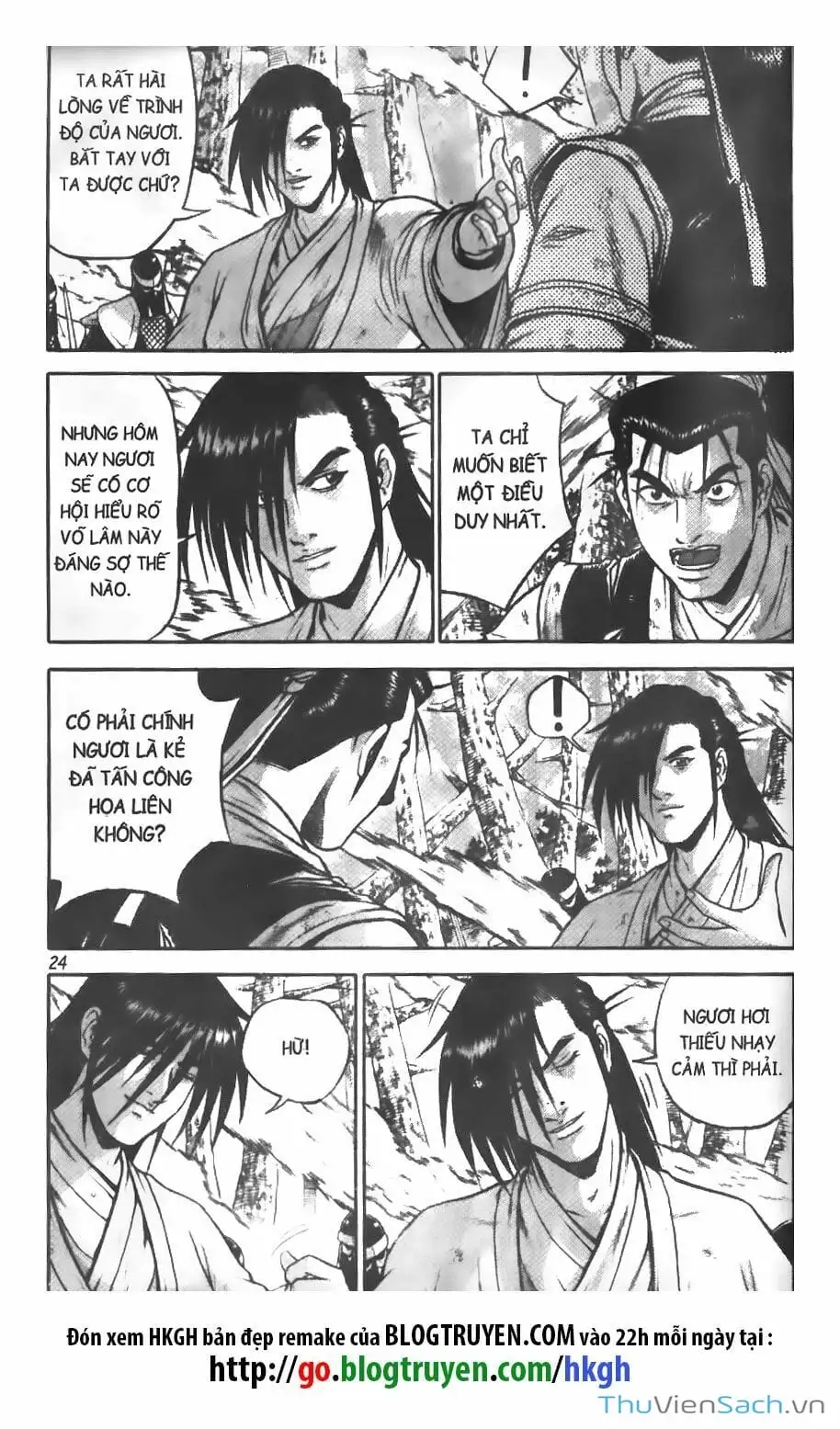 Truyện Tranh Hiệp Khách Giang Hồ trang 4