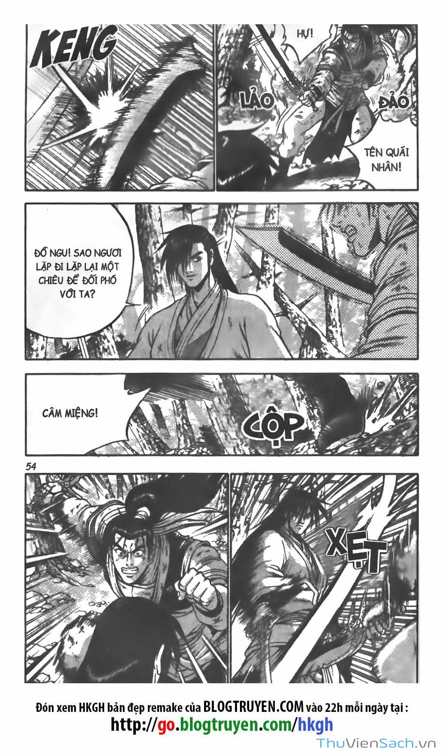 Truyện Tranh Hiệp Khách Giang Hồ trang 4