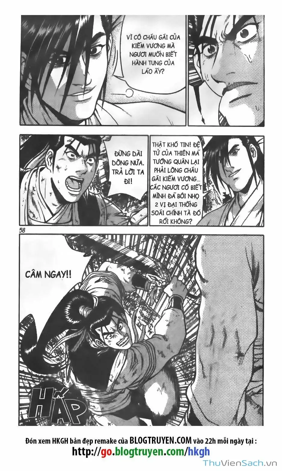 Truyện Tranh Hiệp Khách Giang Hồ trang 4