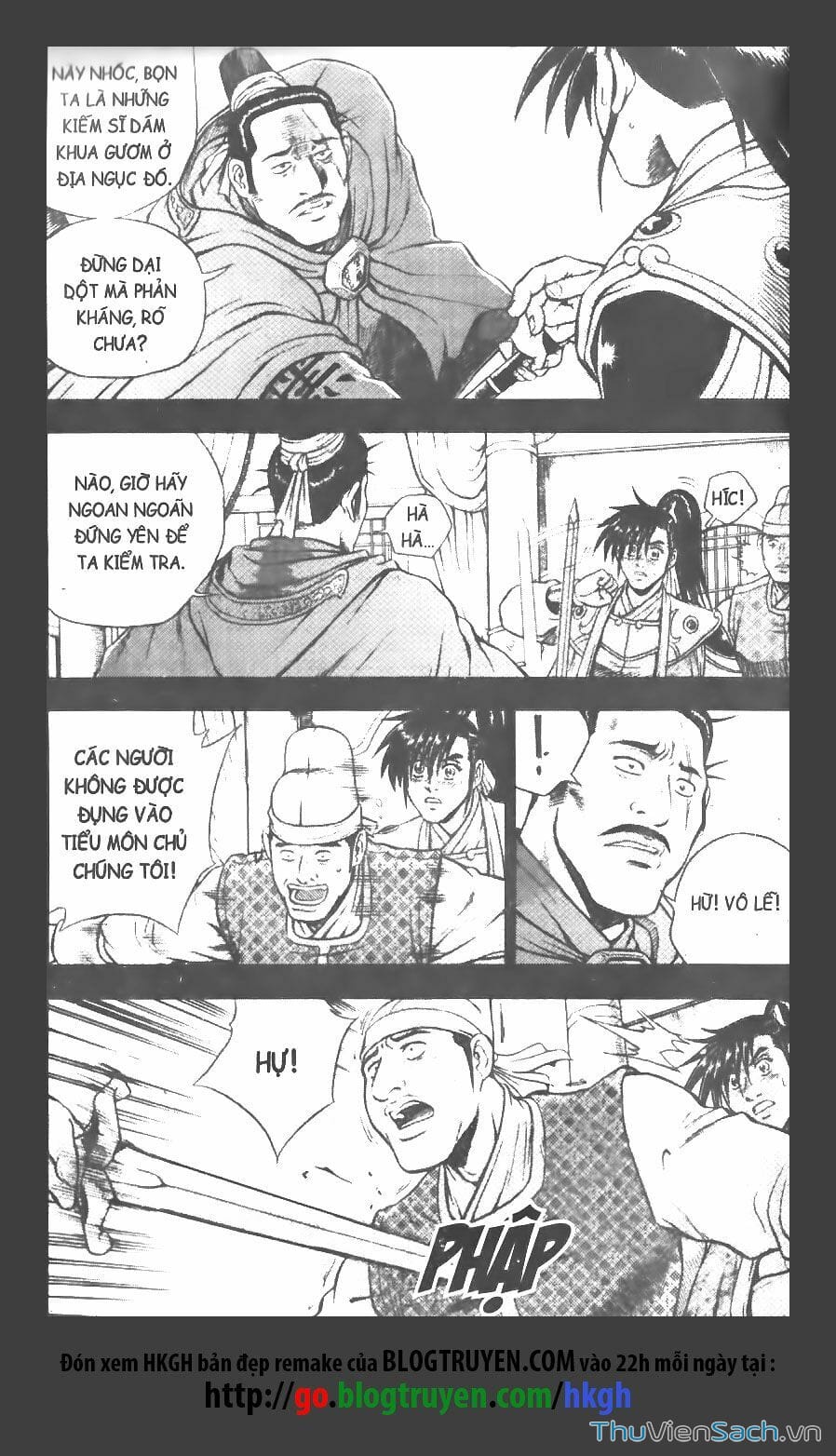 Truyện Tranh Hiệp Khách Giang Hồ trang 4
