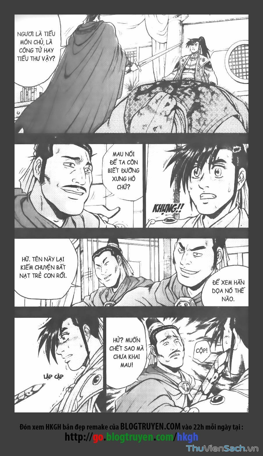 Truyện Tranh Hiệp Khách Giang Hồ trang 4