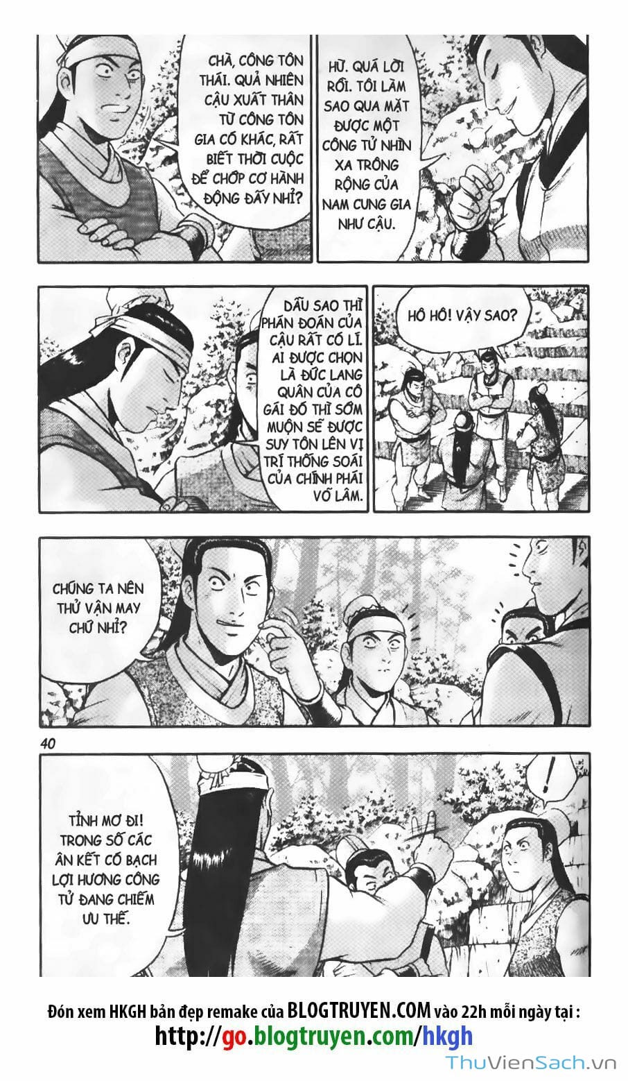 Truyện Tranh Hiệp Khách Giang Hồ trang 4