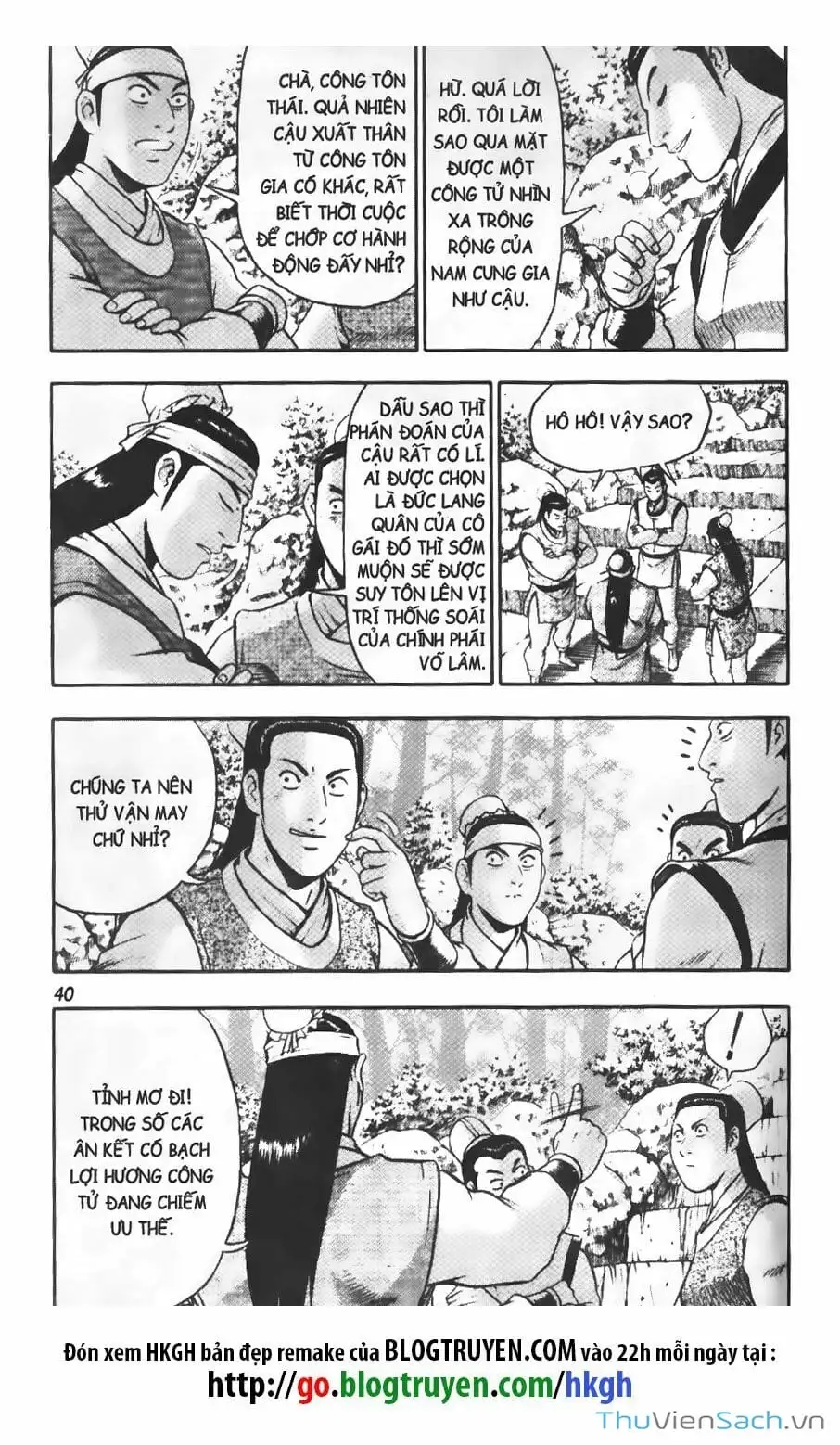 Truyện Tranh Hiệp Khách Giang Hồ trang 4
