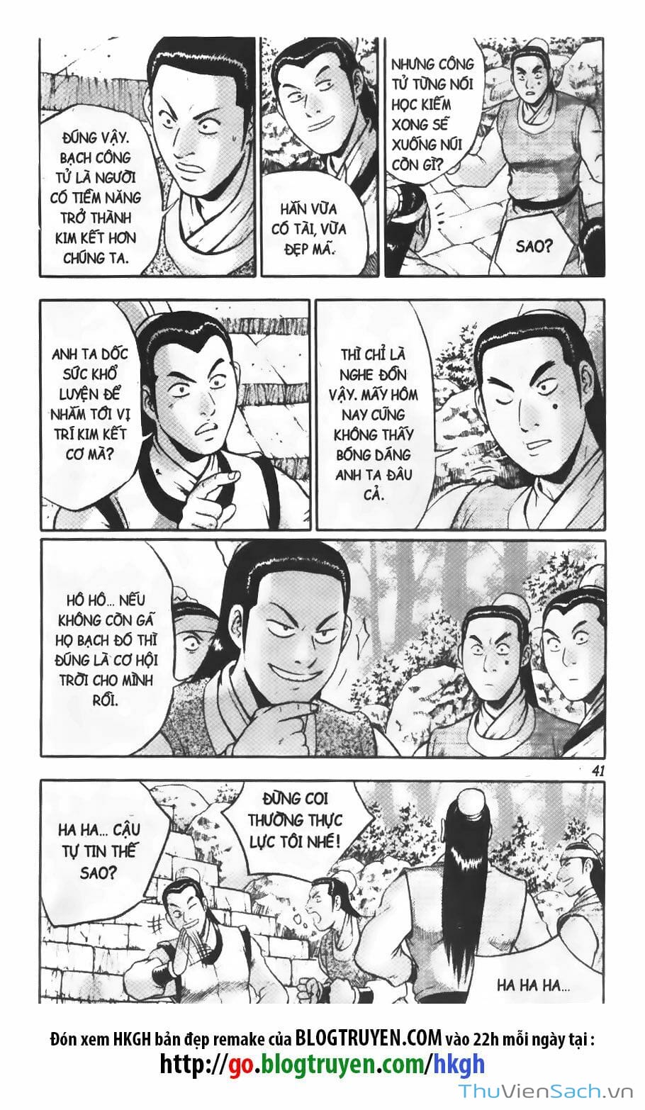 Truyện Tranh Hiệp Khách Giang Hồ trang 4