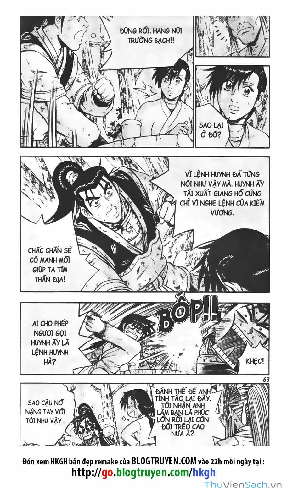 Truyện Tranh Hiệp Khách Giang Hồ trang 4