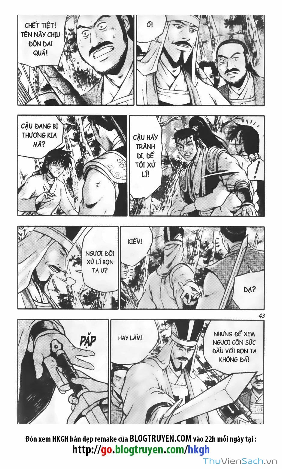 Truyện Tranh Hiệp Khách Giang Hồ trang 4