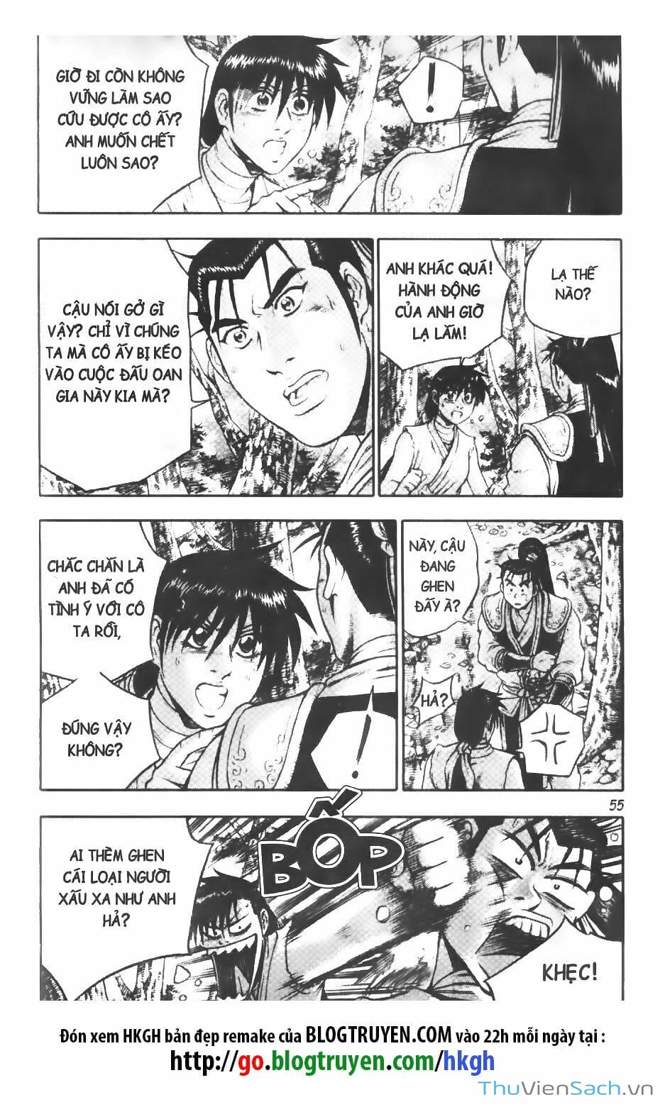 Truyện Tranh Hiệp Khách Giang Hồ trang 4