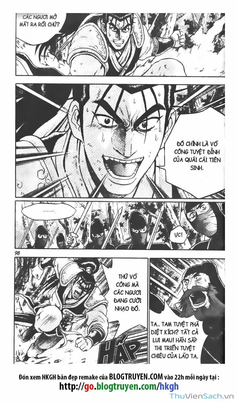 Truyện Tranh Hiệp Khách Giang Hồ trang 4