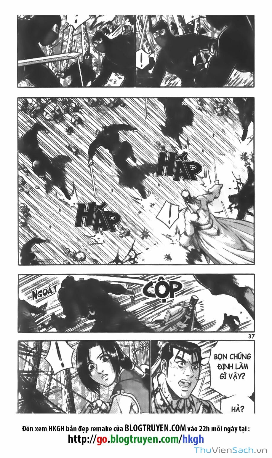 Truyện Tranh Hiệp Khách Giang Hồ trang 4