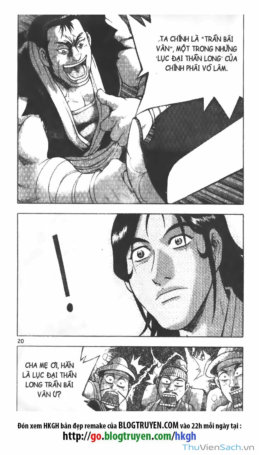 Truyện Tranh Hiệp Khách Giang Hồ trang 4