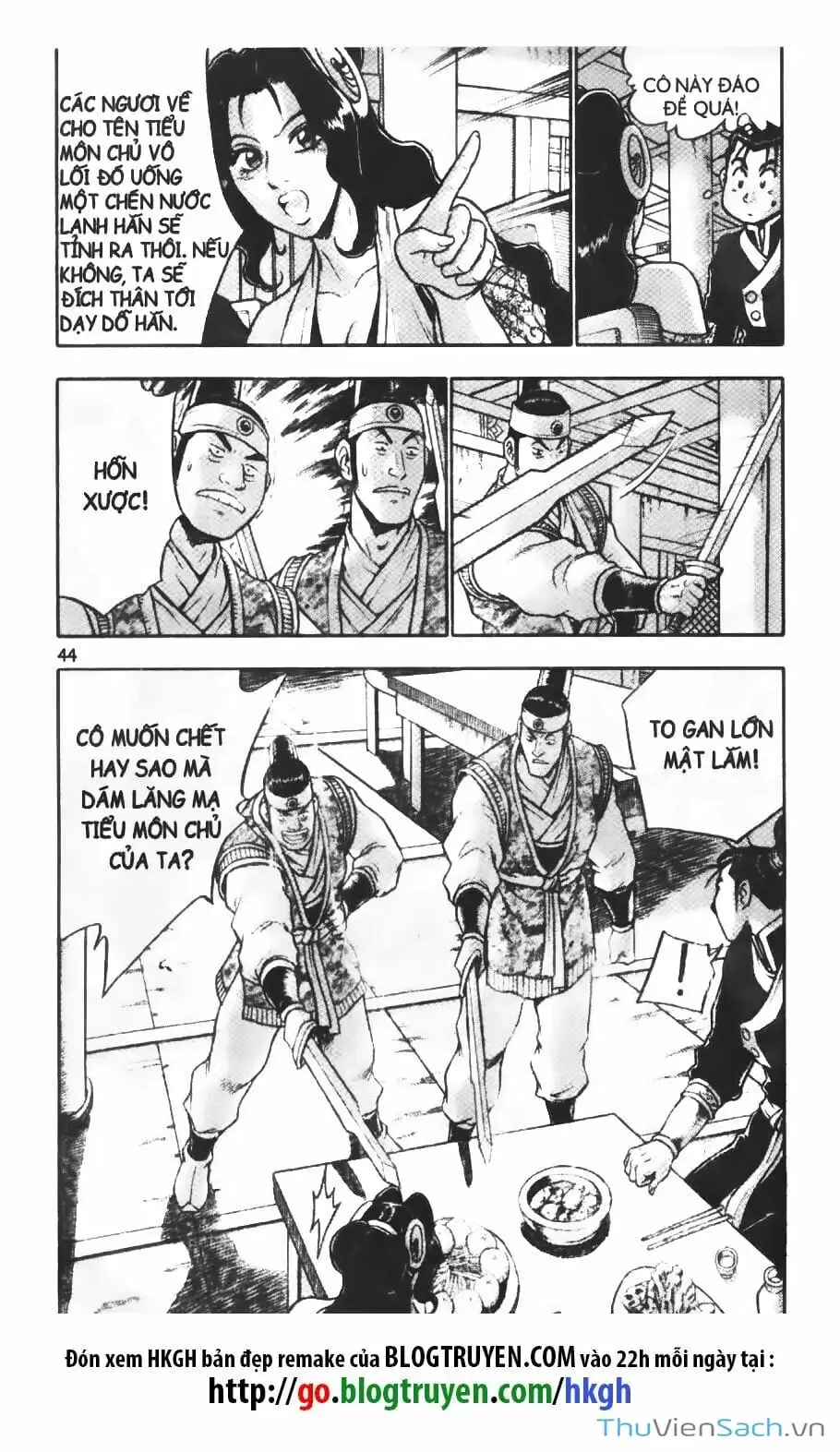 Truyện Tranh Hiệp Khách Giang Hồ trang 4