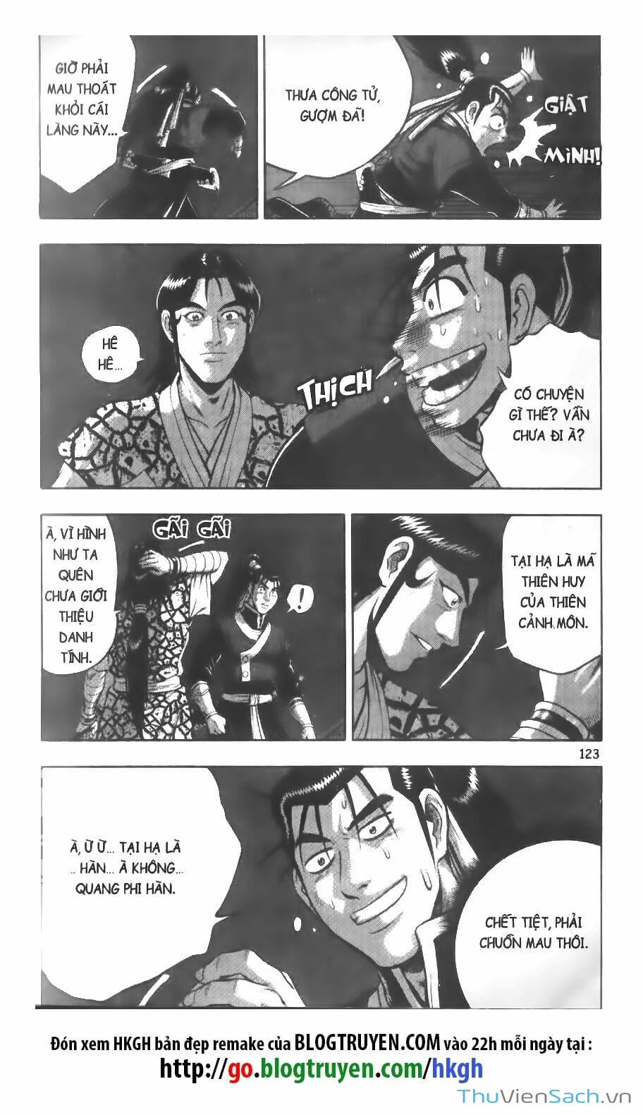 Truyện Tranh Hiệp Khách Giang Hồ trang 4