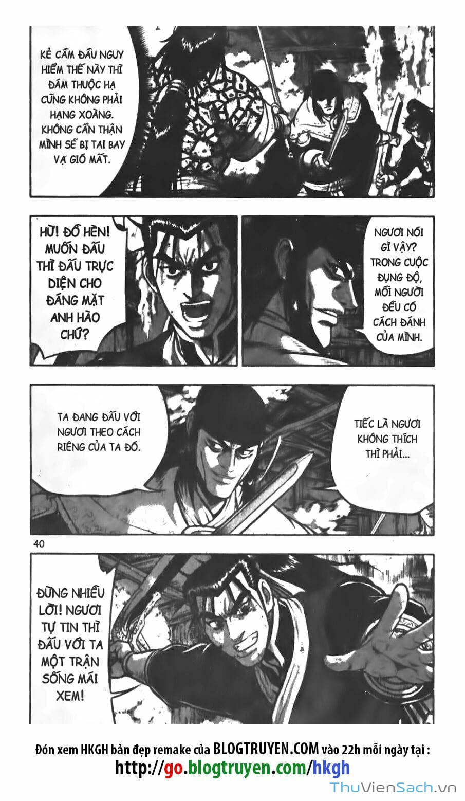 Truyện Tranh Hiệp Khách Giang Hồ trang 4