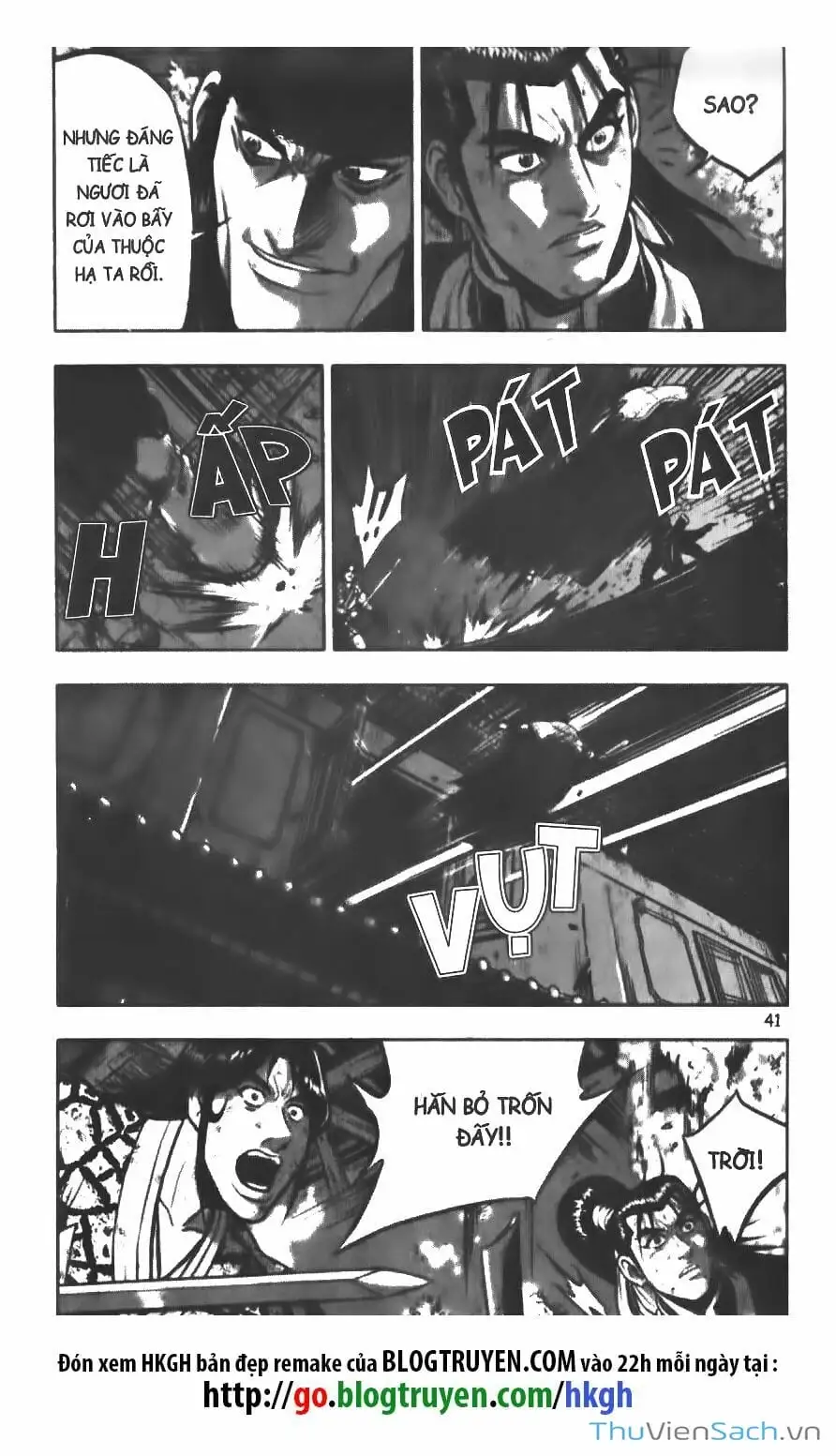Truyện Tranh Hiệp Khách Giang Hồ trang 4