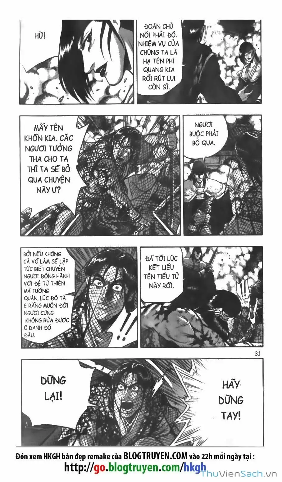 Truyện Tranh Hiệp Khách Giang Hồ trang 4