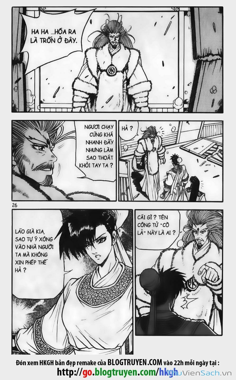 Truyện Tranh Hiệp Khách Giang Hồ trang 4