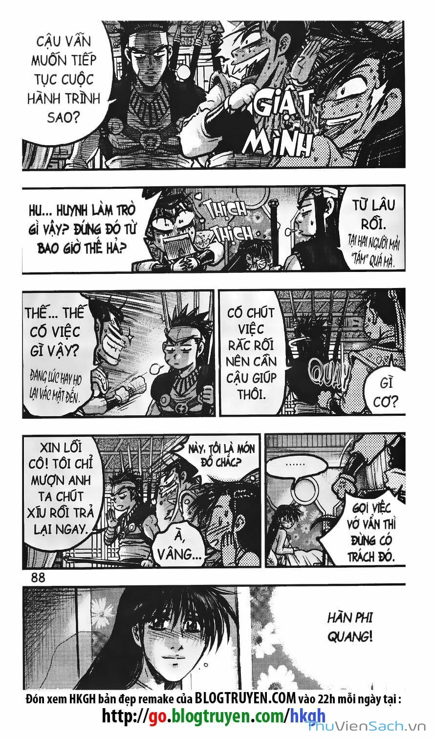 Truyện Tranh Hiệp Khách Giang Hồ trang 4